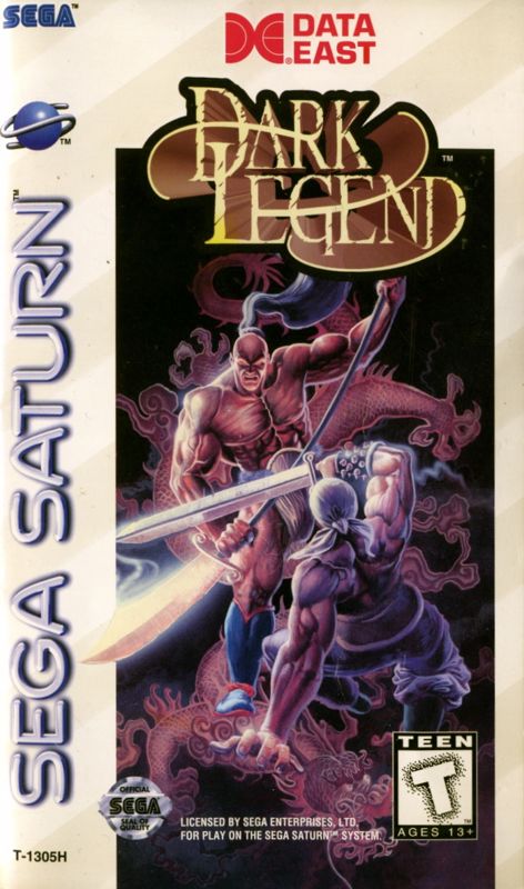 Dark Legend box art for Sega Saturn